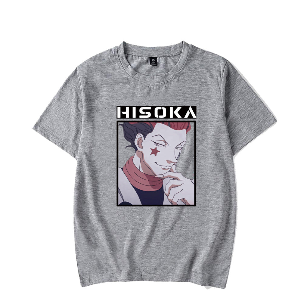 Short Sleeve Shirt Hunter x Hunter Hisoka Print Fullmetal Alchemist T-Shirt