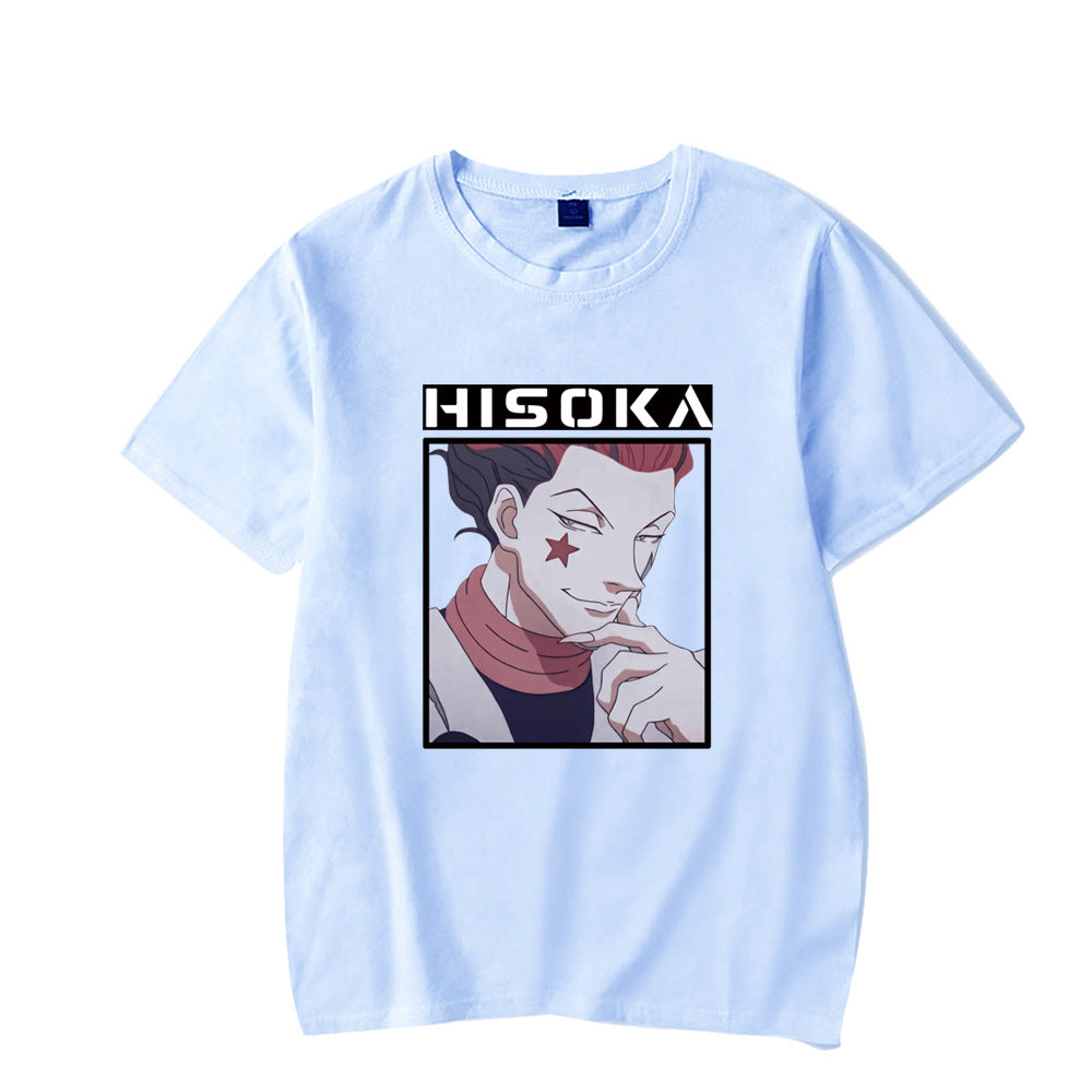 Short Sleeve Shirt Hunter x Hunter Hisoka Print Fullmetal Alchemist T-Shirt