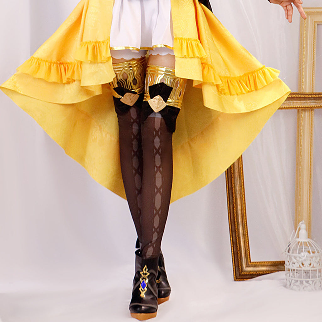 Genshin Impact Fengdan Navia Cos suit, full set of Navia cosplay clothes, matching shoes