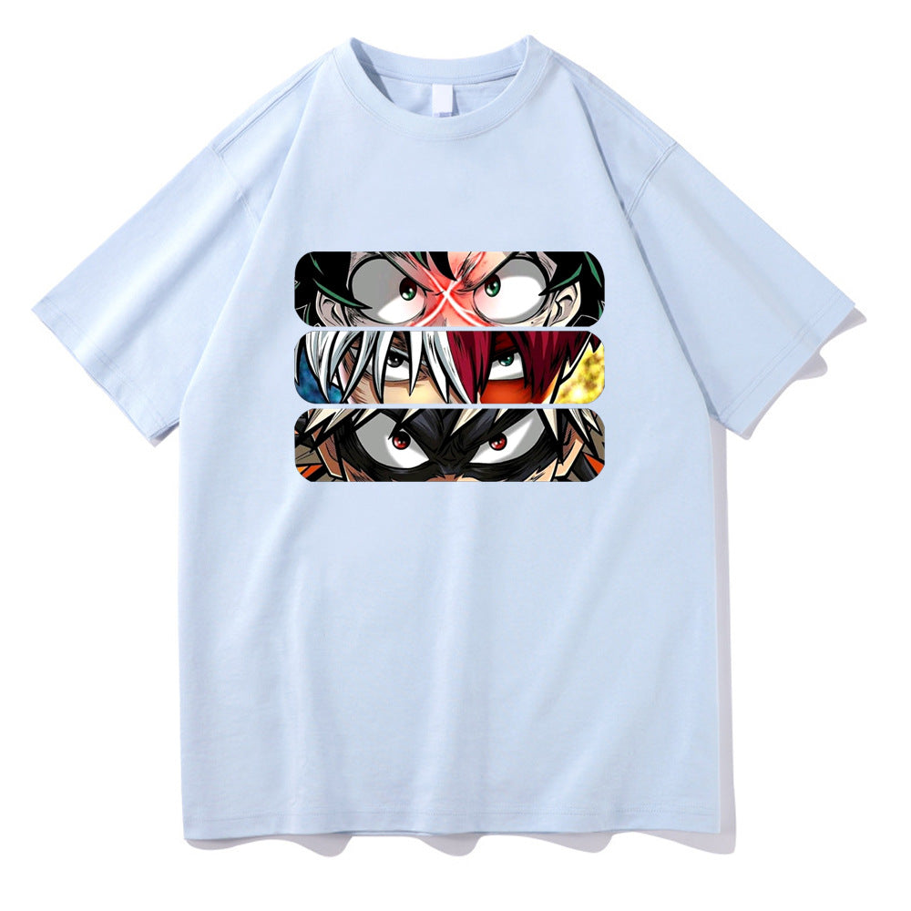 My Hero Academia Printed Short Sleeve T-Shirt