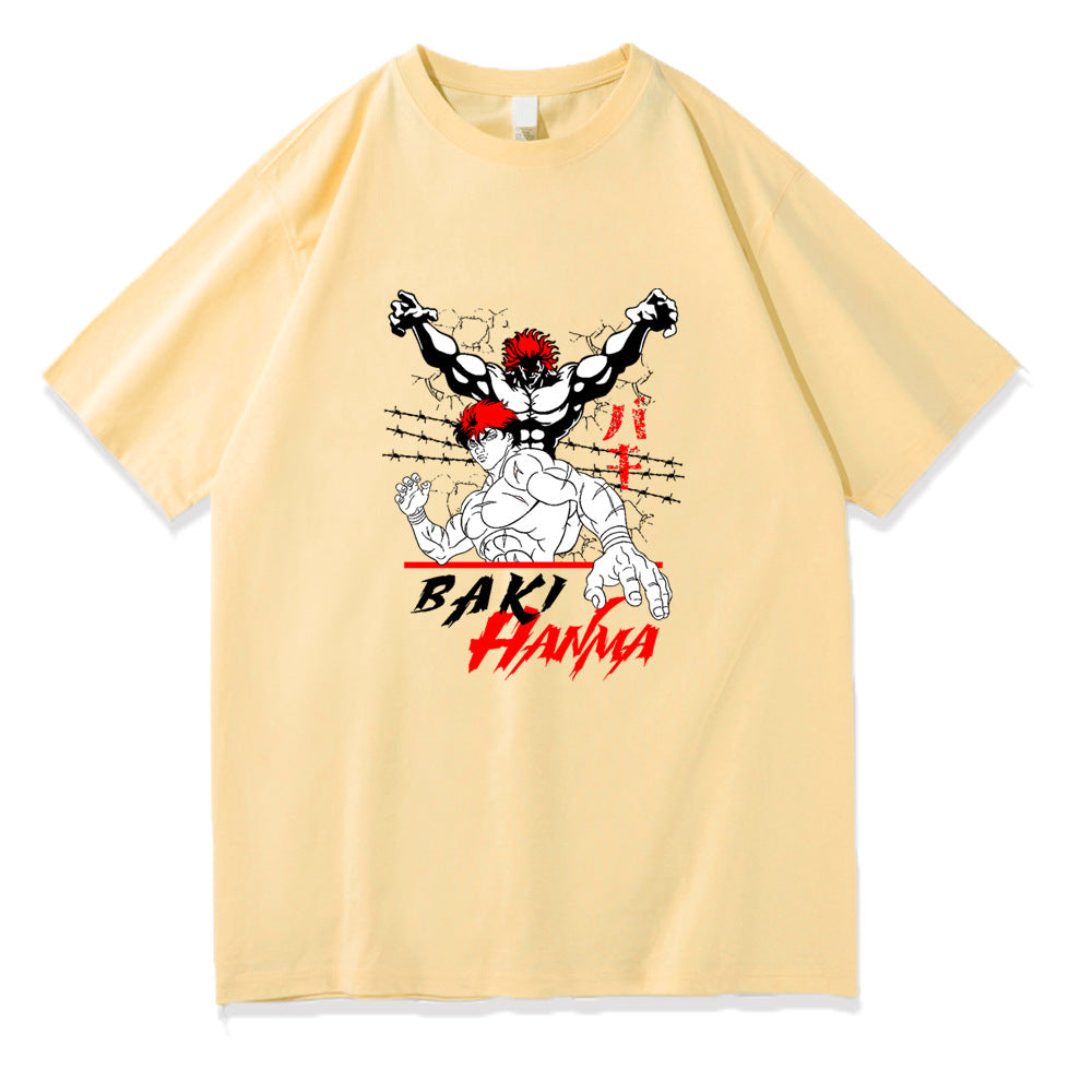 Hanma Baki Hanma Yujirō Short Sleeve T-Shirt