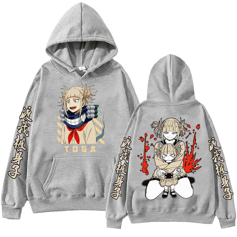 My Hero Academia Printed Hoodie Unisex Long Sleeve Casual Jacket