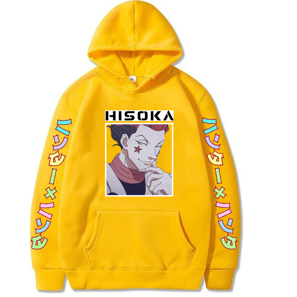 Hunter x Hunter Hisoka Printed Hooded Sweatshirt