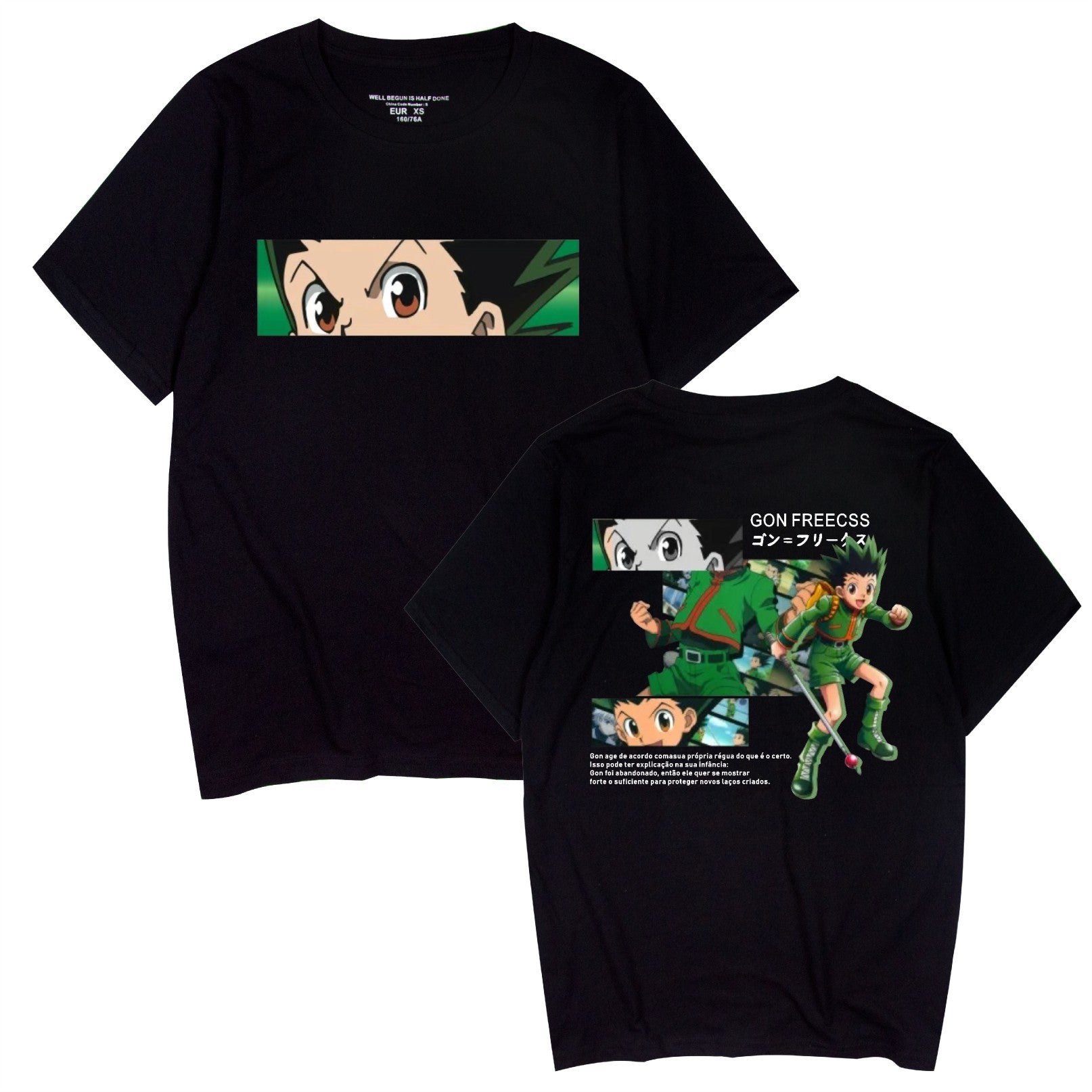 Cartoon Anime Hunter x Hunter My Hero Academia Short Sleeve T-Shirt