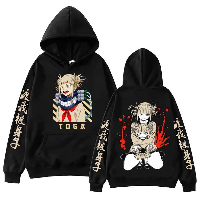 My Hero Academia Printed Hoodie Unisex Long Sleeve Casual Jacket