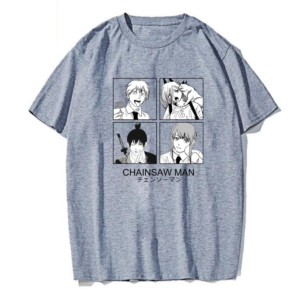 Chainsaw Man Makima Printed Short Sleeve T-Shirt