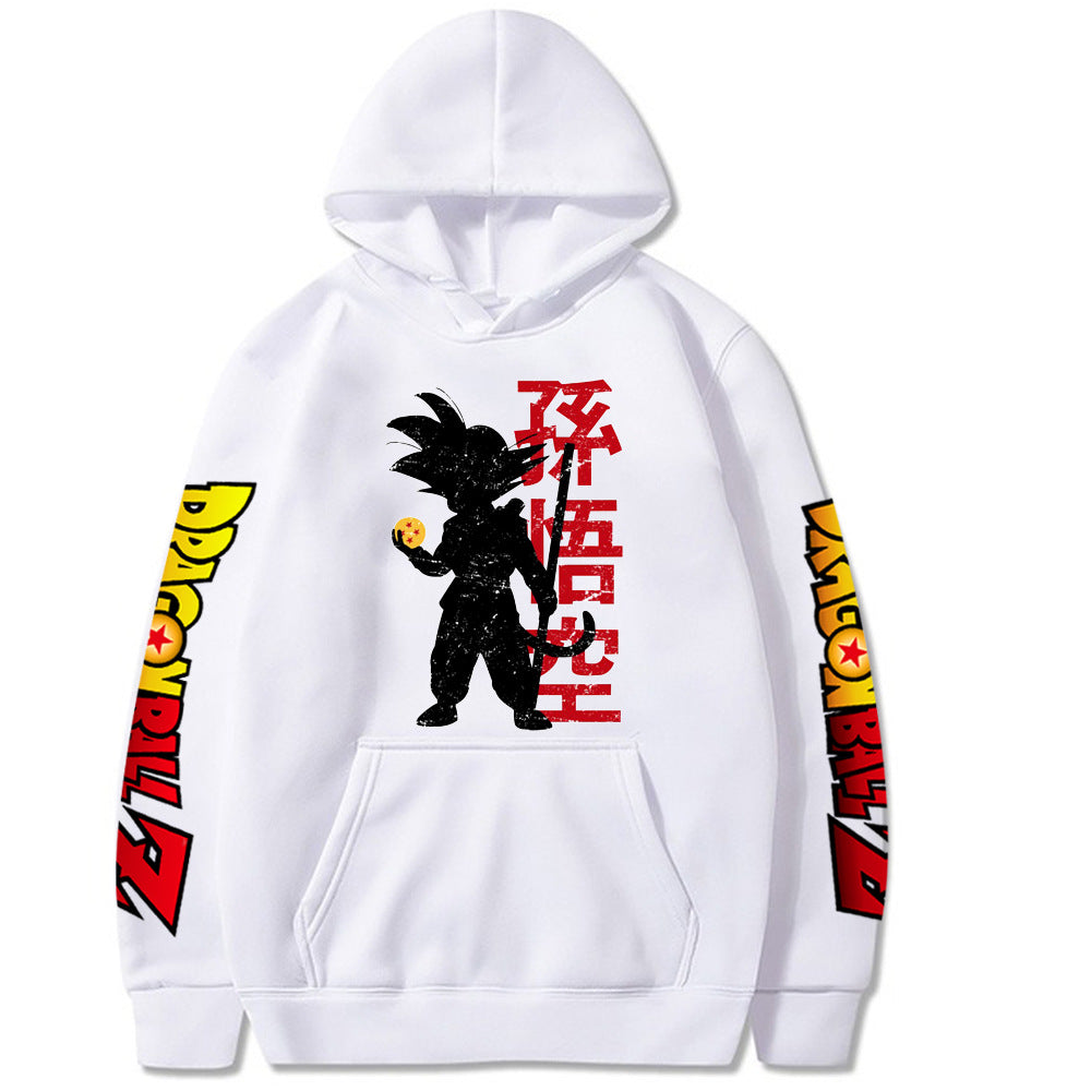 Goku Dragon Ball Printed Hoodie Hooded Sweatshirt