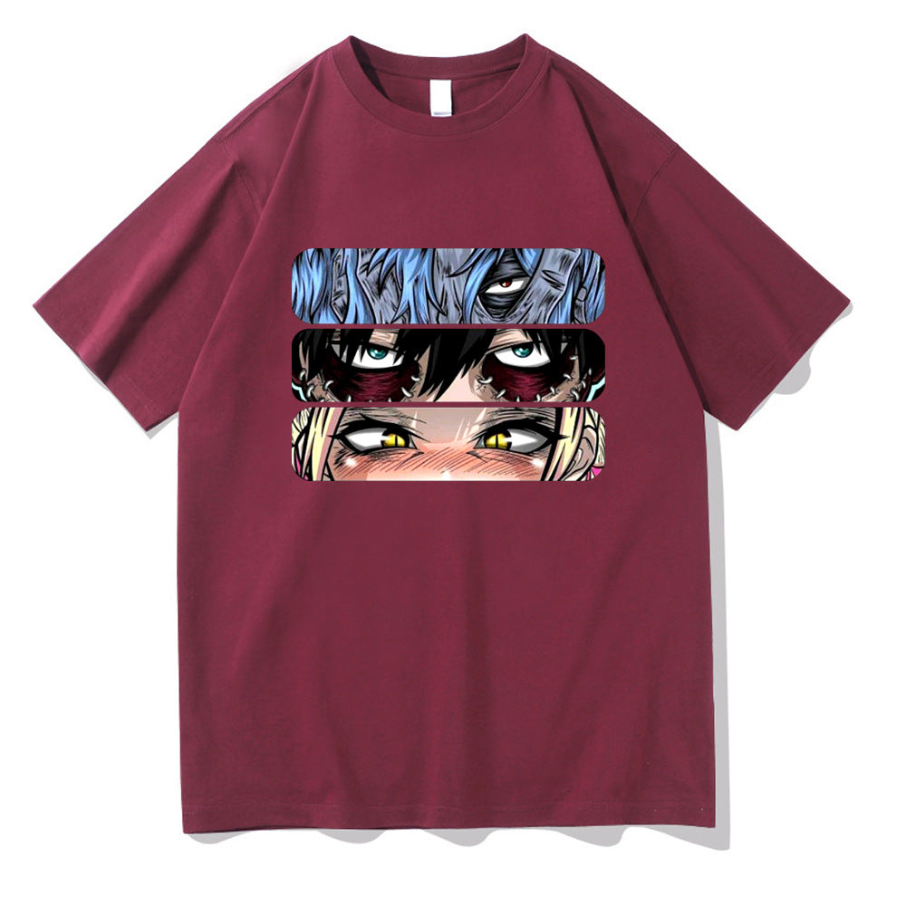 My Hero Academia Printed Short Sleeve T-Shirt