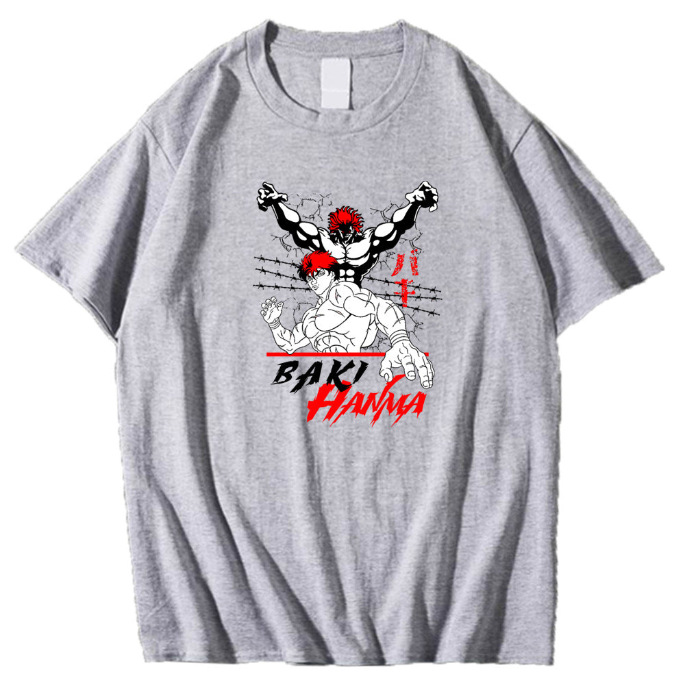 Hanma Baki Hanma Yujirō Short Sleeve T-Shirt