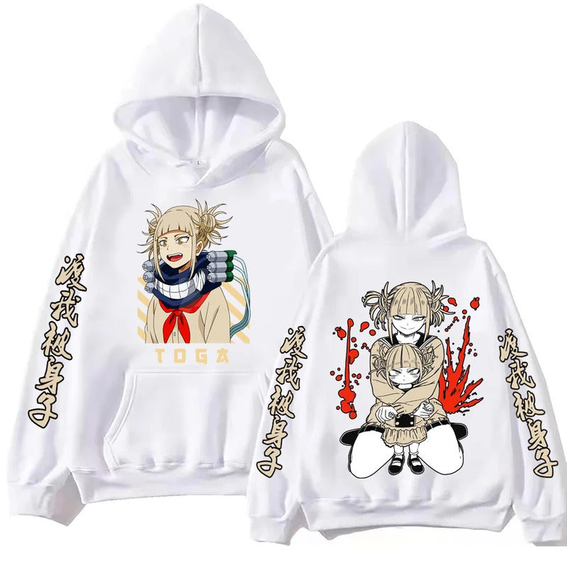 My Hero Academia Printed Hoodie Unisex Long Sleeve Casual Jacket