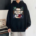 Anime My Hero Academia Bakugo Katsuki Printed Hooded Sweatshirt Unisex Long Sleeve Casual Jacket