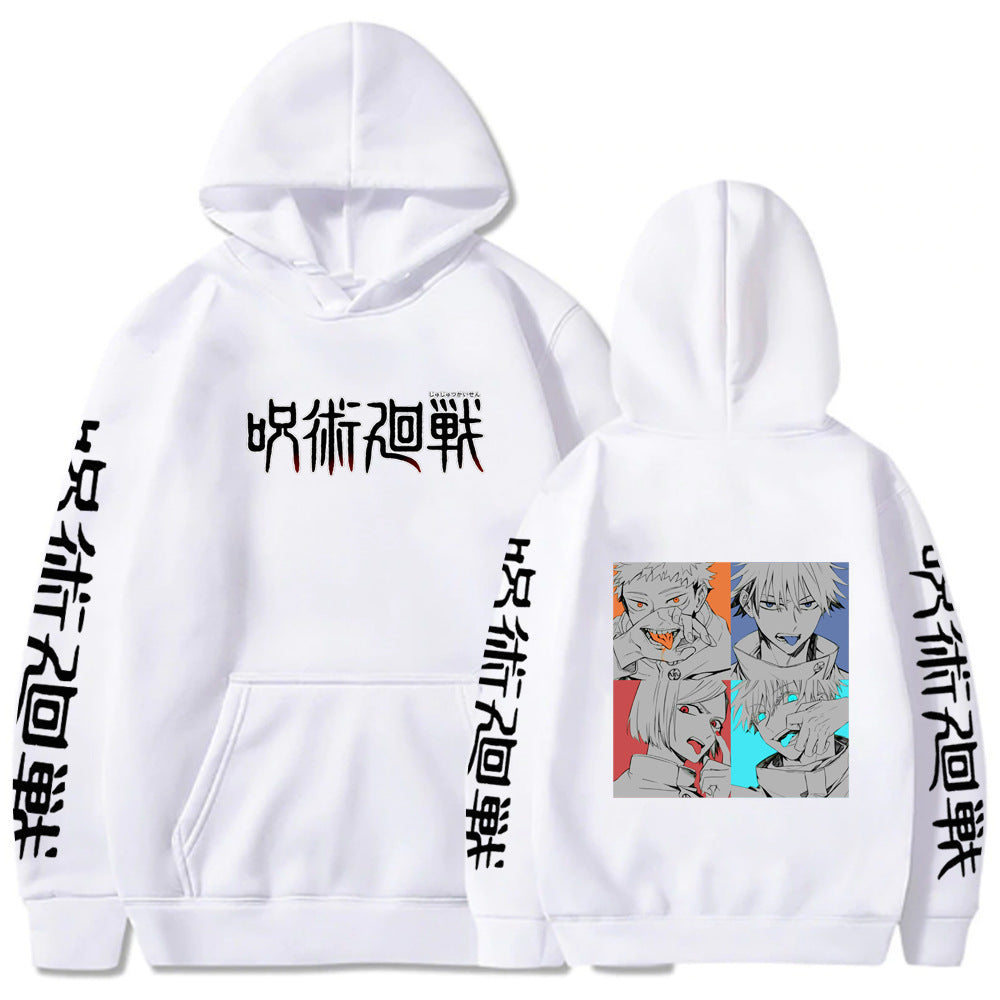 Jujutsu Kaisen Printed Loose Hoodie
