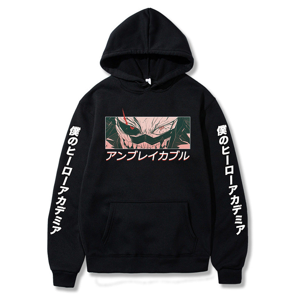 My Hero Academia Printed Hooded Sweatshirt
