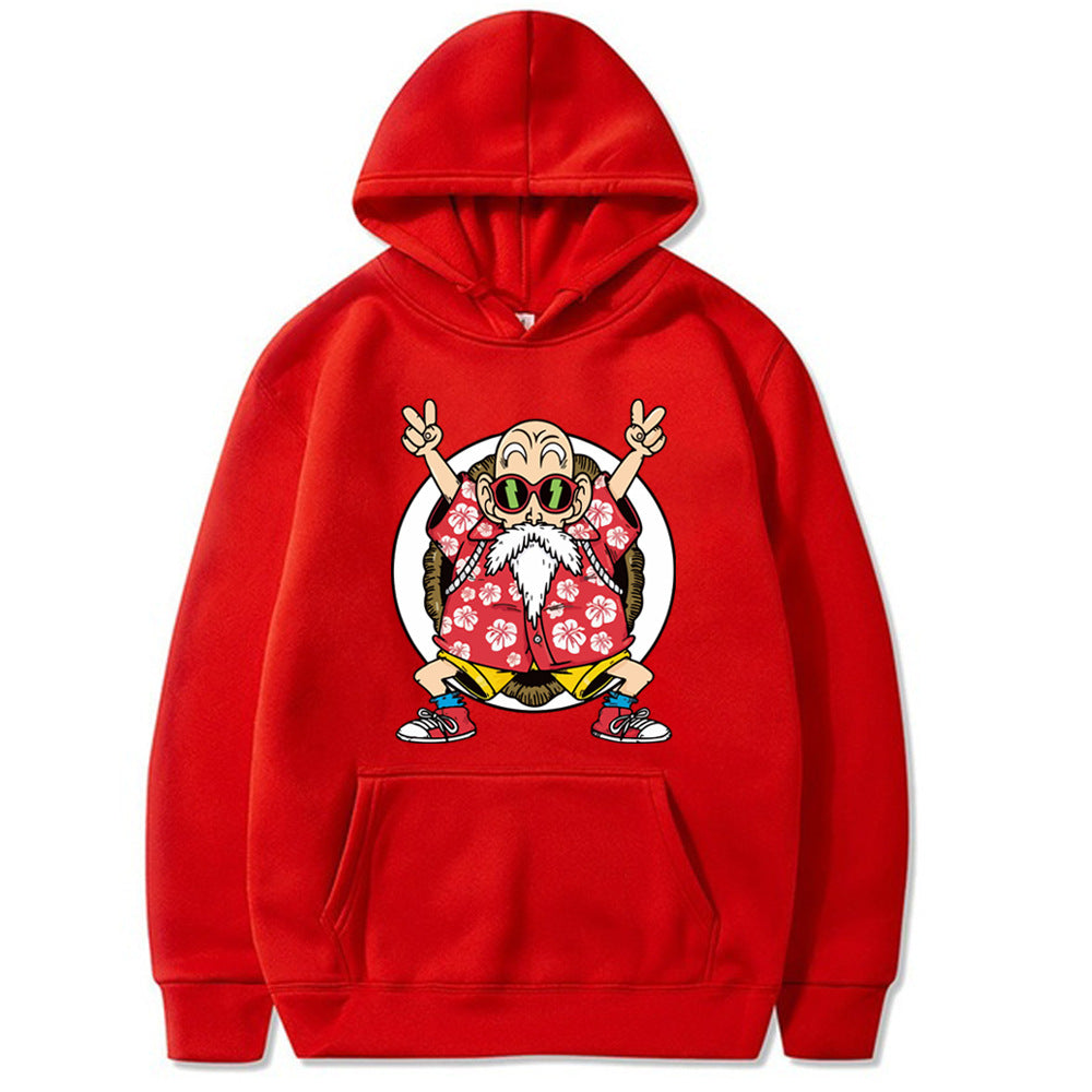 Goku Dragon Ball Printed Hoodie Hooded Sweatshirt