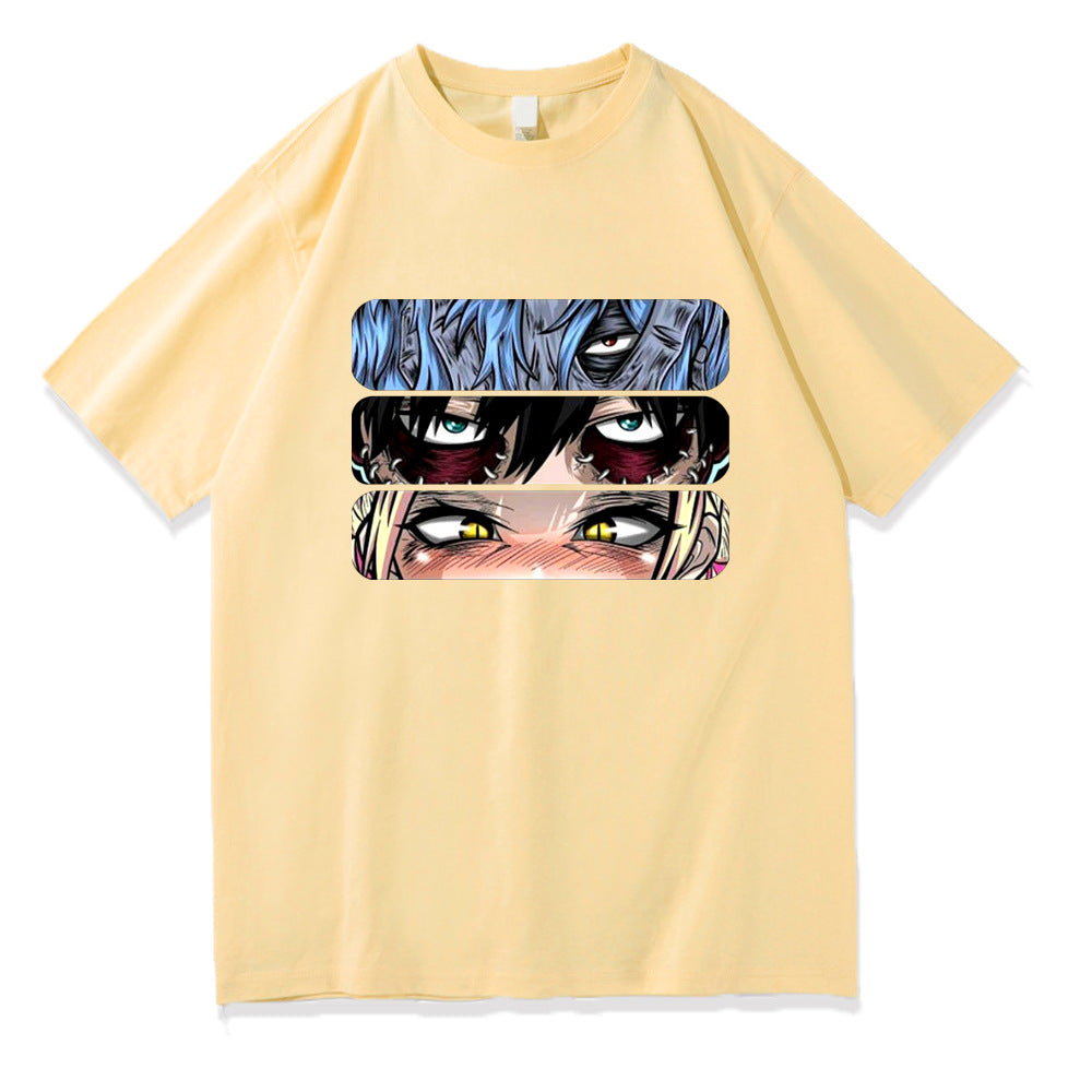 My Hero Academia Printed Short Sleeve T-Shirt