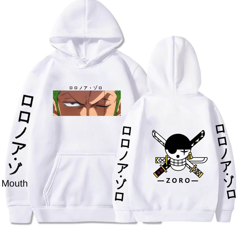 One Piece Luffy Printed Hoodie
