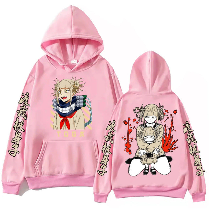 My Hero Academia Printed Hoodie Unisex Long Sleeve Casual Jacket