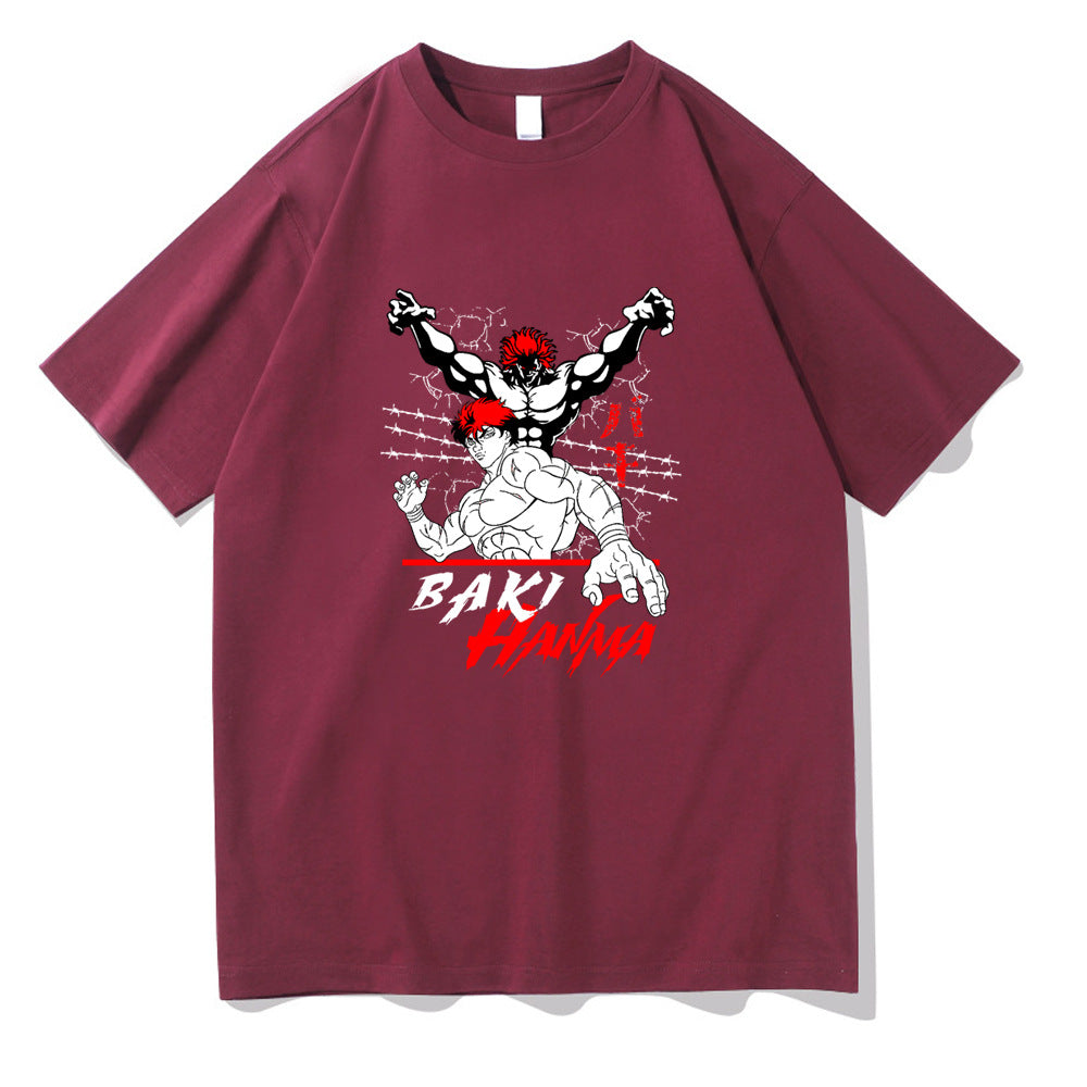 Hanma Baki Hanma Yujirō Short Sleeve T-Shirt