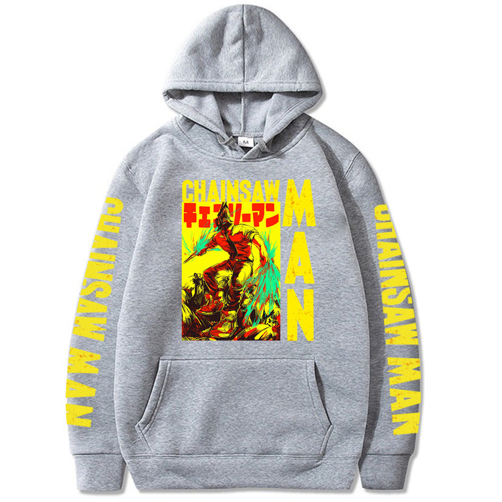 Chainsaw Man Denji Makima Printed Hoodie Sweatshirt