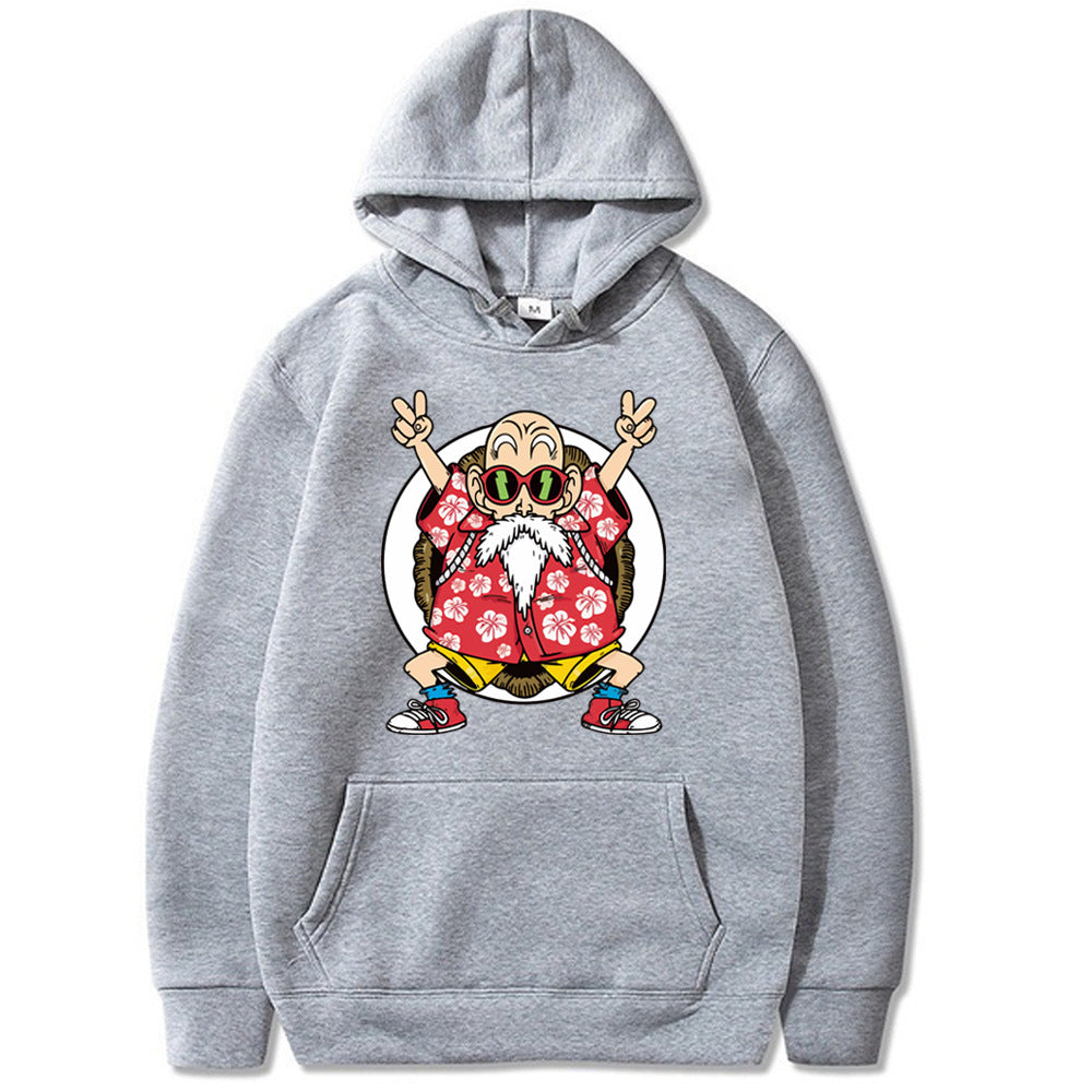 Goku Dragon Ball Printed Hoodie Hooded Sweatshirt