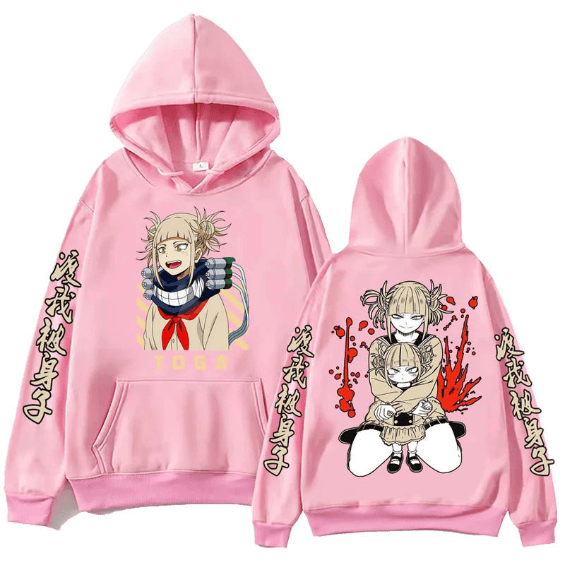 My Hero Academia Printed Hoodie Unisex Long Sleeve Casual Jacket