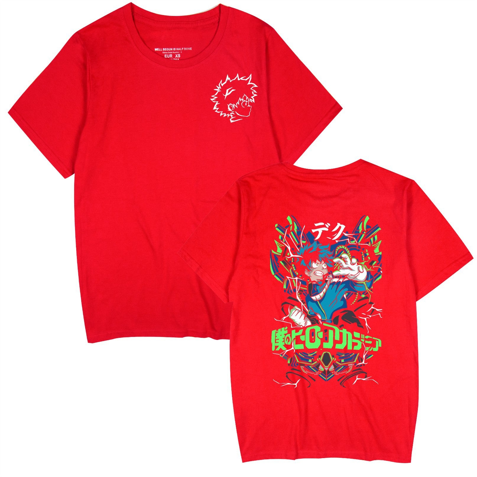 Cartoon Anime Hunter x Hunter My Hero Academia Short Sleeve T-Shirt