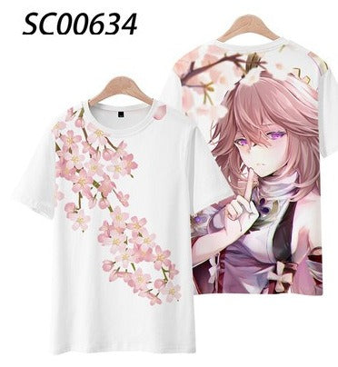 Genshin Impact Yae Kamiko short-sleeved T-shirt