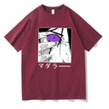 Naruto Sasuke Printed Short Sleeve