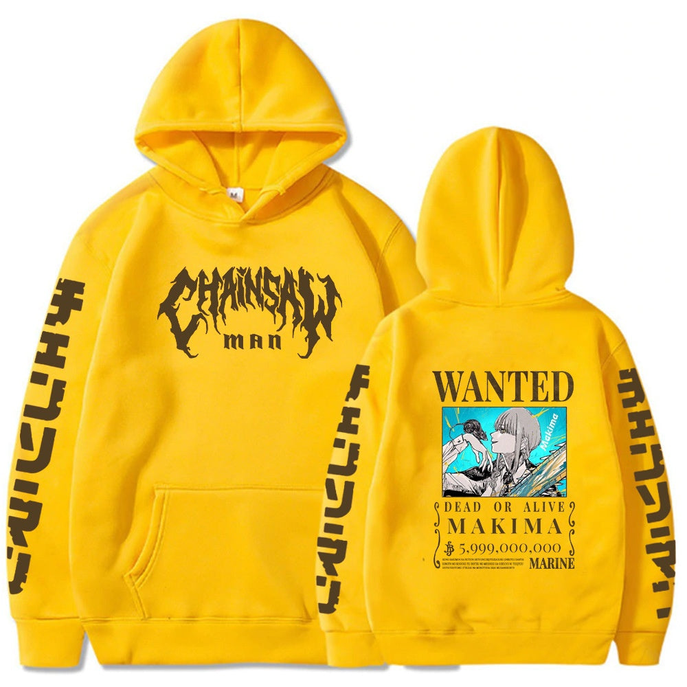 Chainsaw Man Printed Hoodie