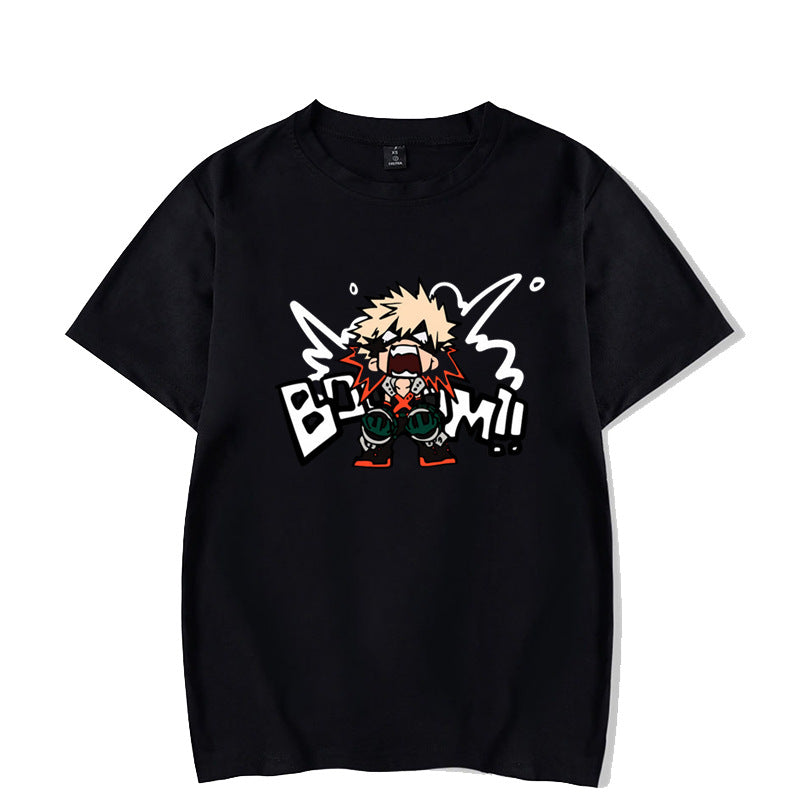 My Hero Academia Short Sleeve BAKUGOU Polo Shirt Loose T-Shirt