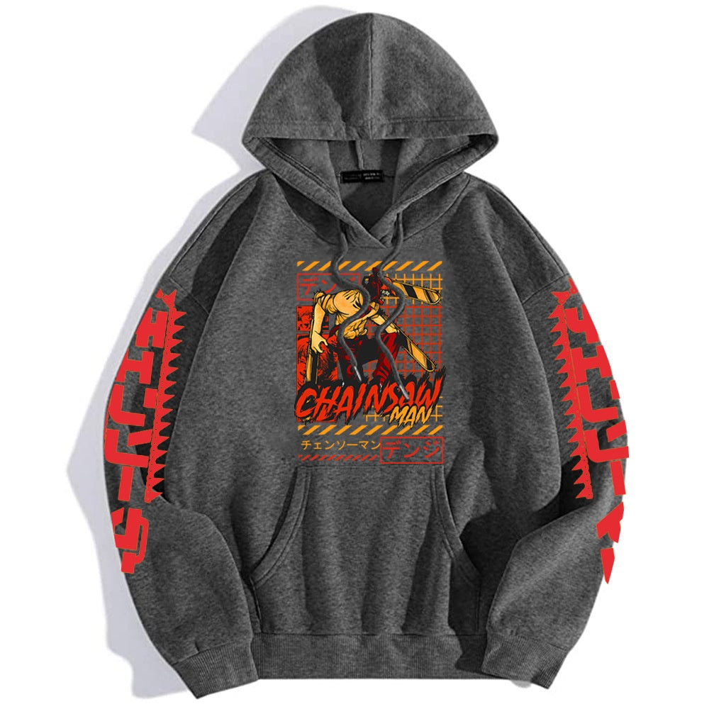 Chainsaw Man Hoodie Large Size
