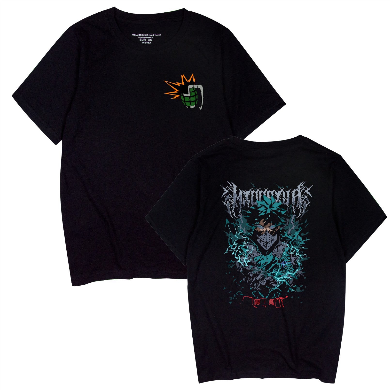 Cartoon Anime Hunter x Hunter My Hero Academia Short Sleeve T-Shirt