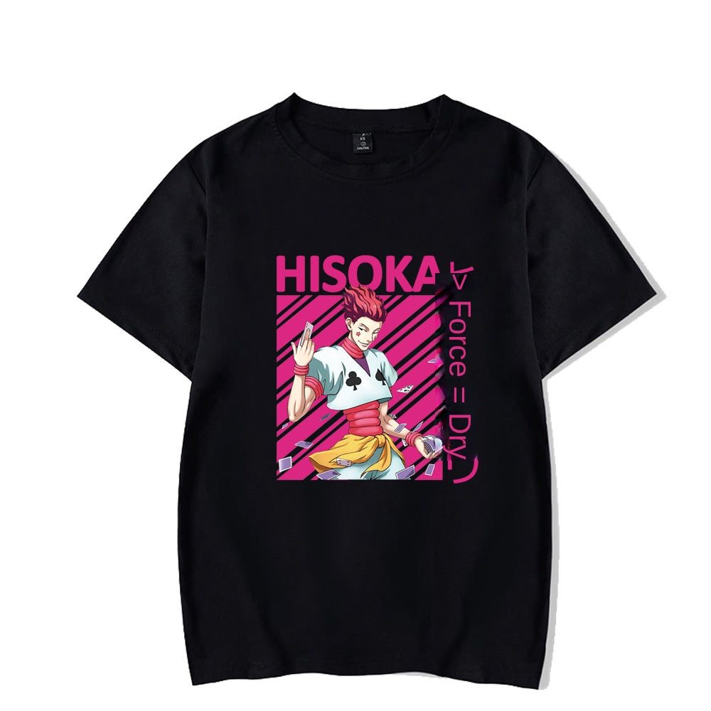 Men's Short Sleeve Shirt Hunter x Hunter Hisoka Print Fullmetal Alchemist T-Shirt