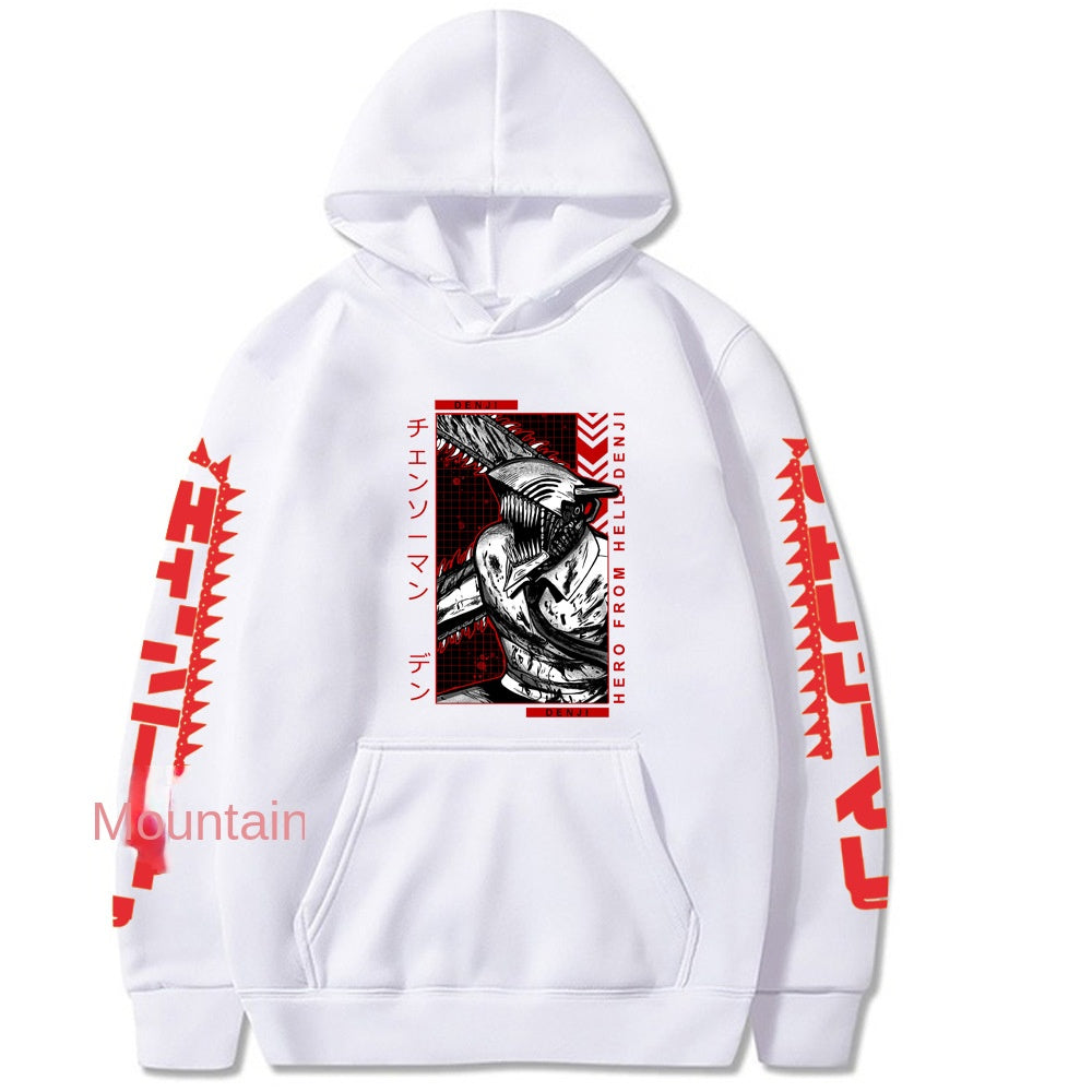 Chainsaw Man Denji Pochita Hoodie Sweatshirt