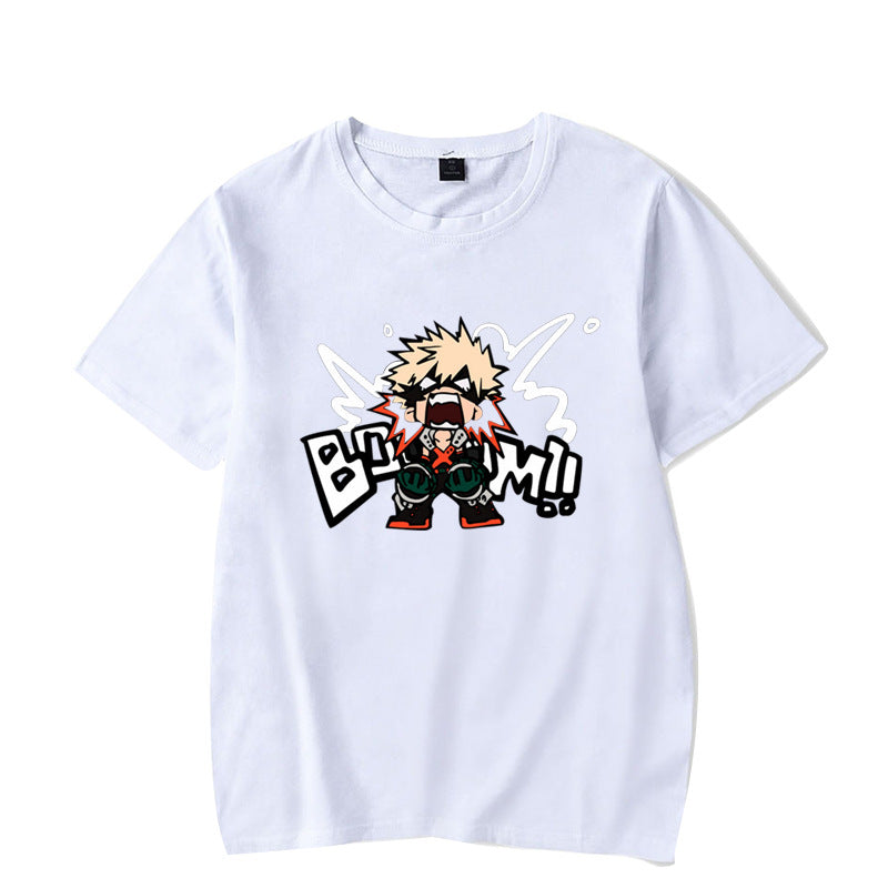 My Hero Academia Short Sleeve BAKUGOU Polo Shirt Loose T-Shirt