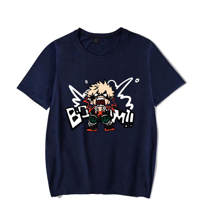 My Hero Academia Short Sleeve BAKUGOU Polo Shirt Loose T-Shirt