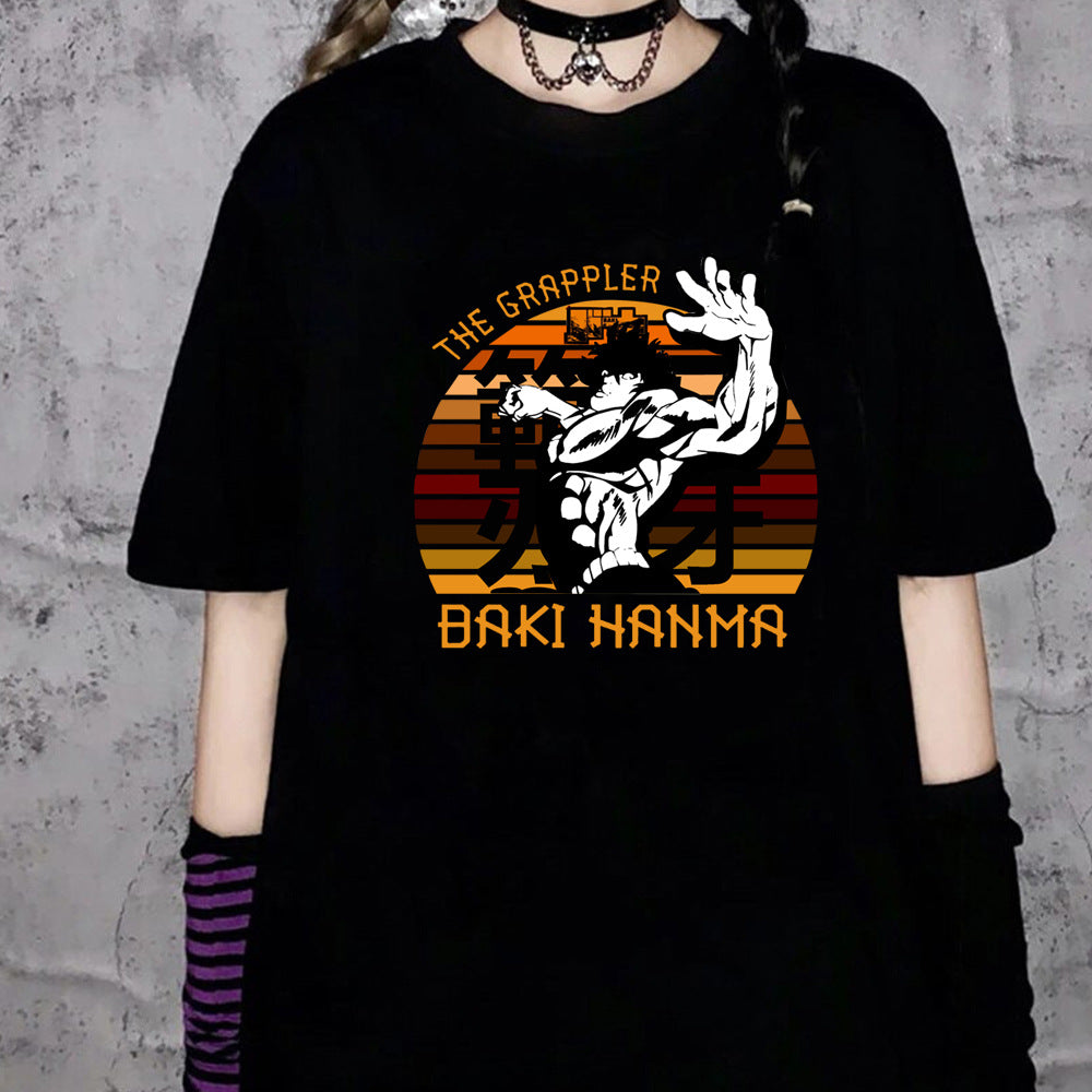 Hanma Baki Short-Sleeved T-Shirt