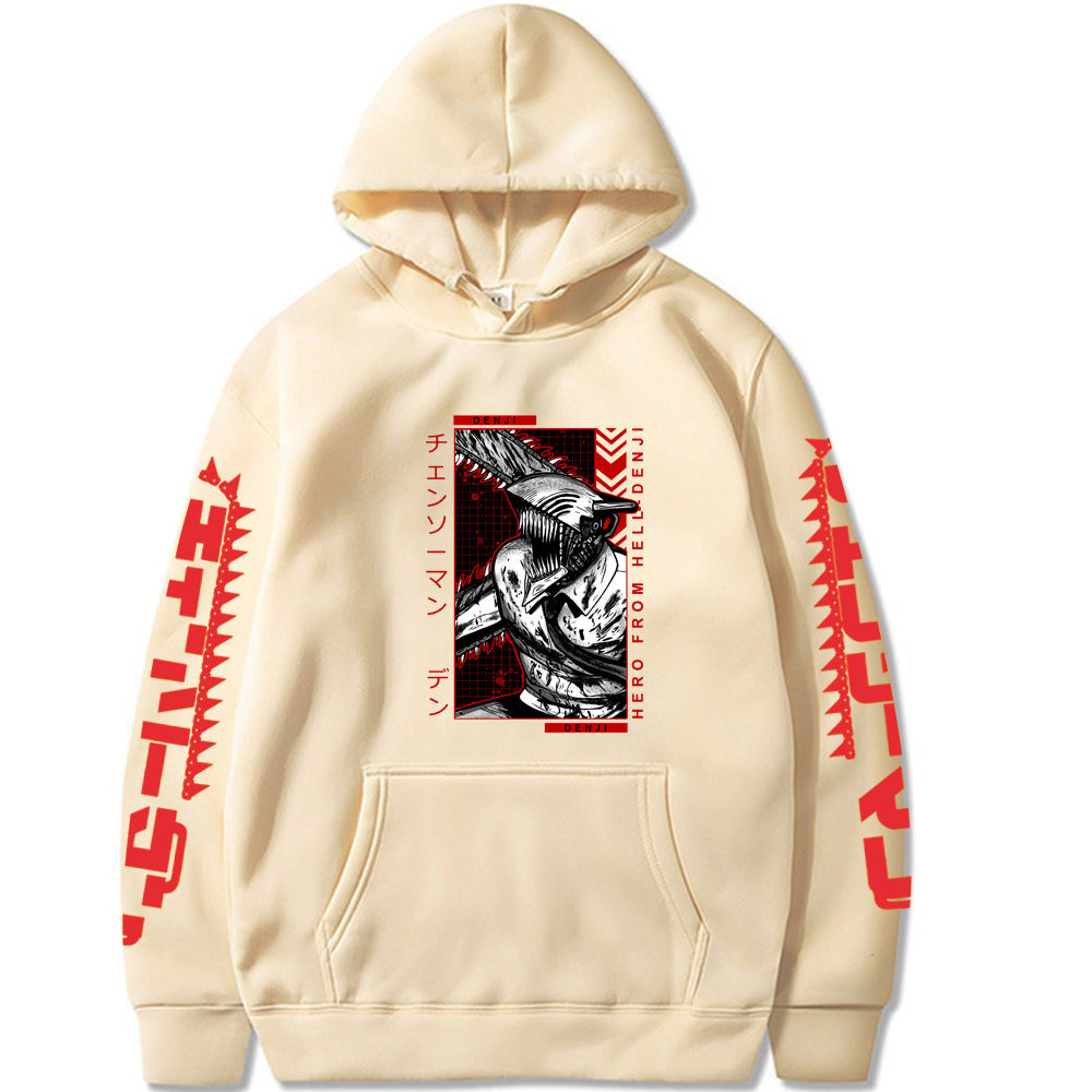 Chainsaw Man Denji Pochita Hoodie Sweatshirt