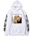 Jujutsu Kaisen Itadori Yuji Print Loose Hooded Sweatshirt