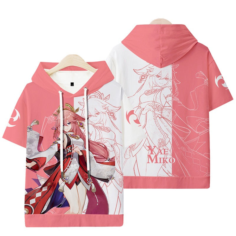 Genshin Impact Yae Kamiko short-sleeved T-shirt