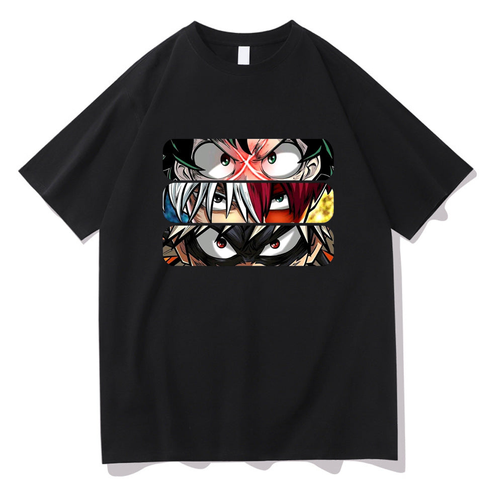 My Hero Academia Printed Short Sleeve T-Shirt