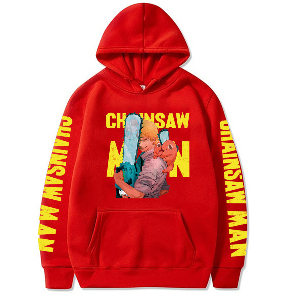 Chainsaw Man Denji Printed Hoodie Sweatshirt