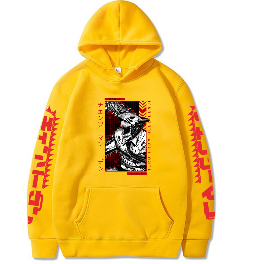 Chainsaw Man Denji Pochita Hoodie Sweatshirt
