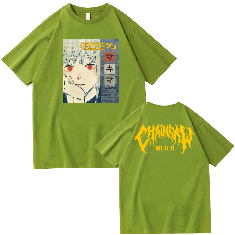 Chainsaw Man short sleeved shirt