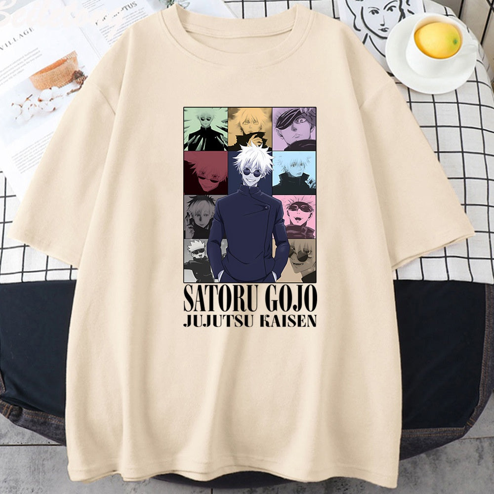 Jujutsu Kaisen short sleeved spell battle water