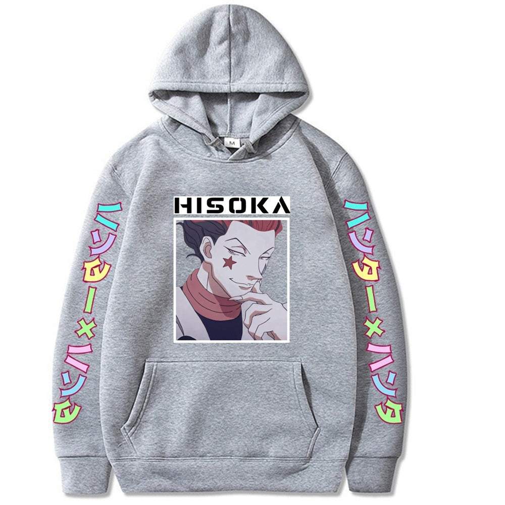 Hunter x Hunter Hisoka Printed Hooded Sweatshirt