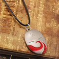 Naruto Dark part Mask Pendant Shimura Danzou Hatake Kakashi Cosplay Accessories High quality Zinc Alloy Necklace