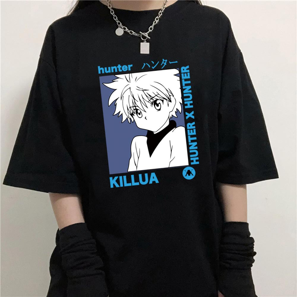Hunter x Hunter Print Loose Short Sleeve