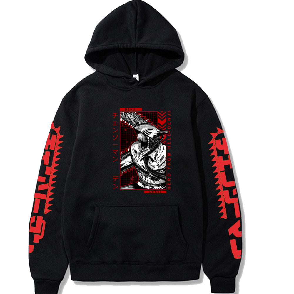 Chainsaw Man Denji Pochita Hoodie Sweatshirt