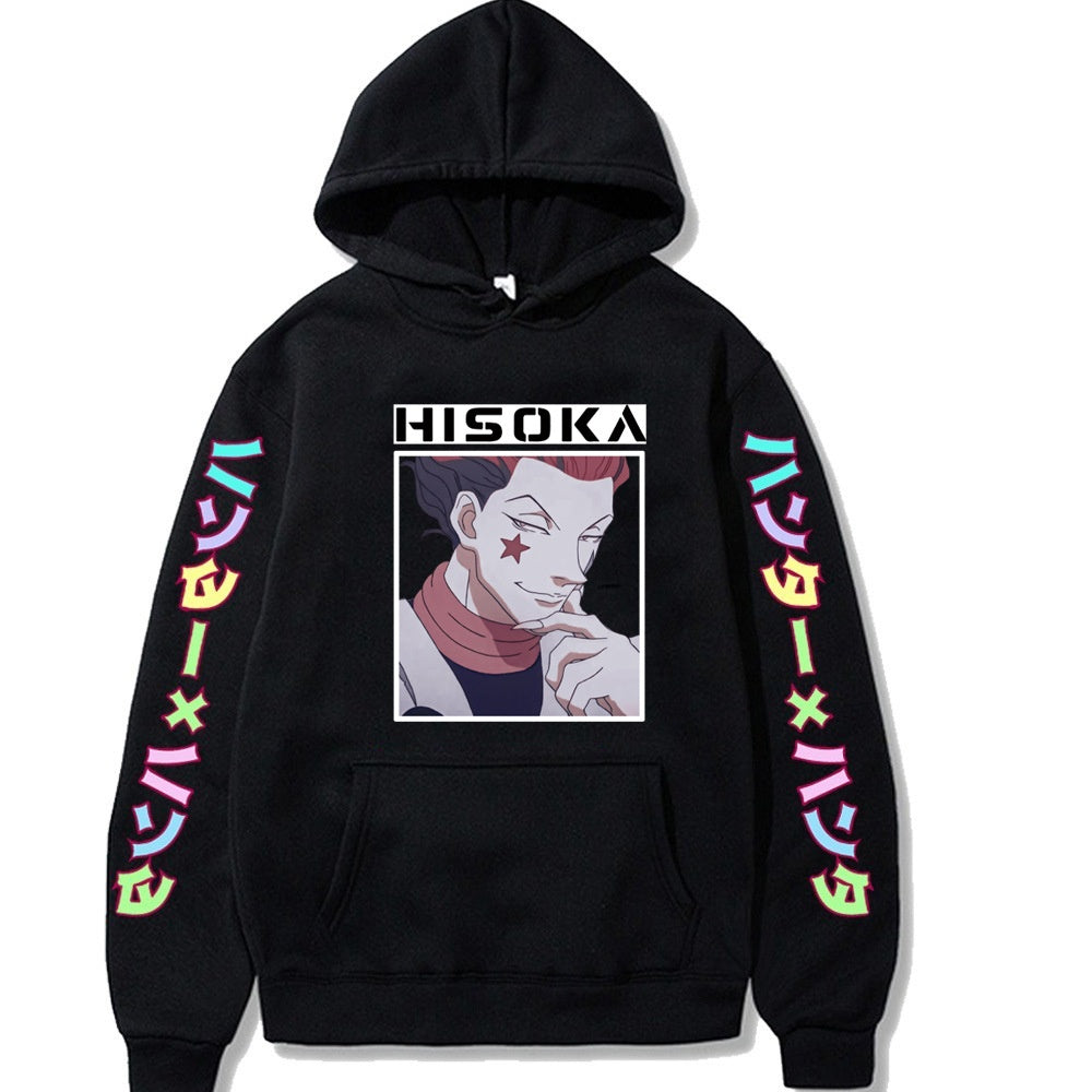 Hunter x Hunter Hisoka Printed Hooded Sweatshirt